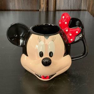 Disney Minnie Mouse Figural Head Mug